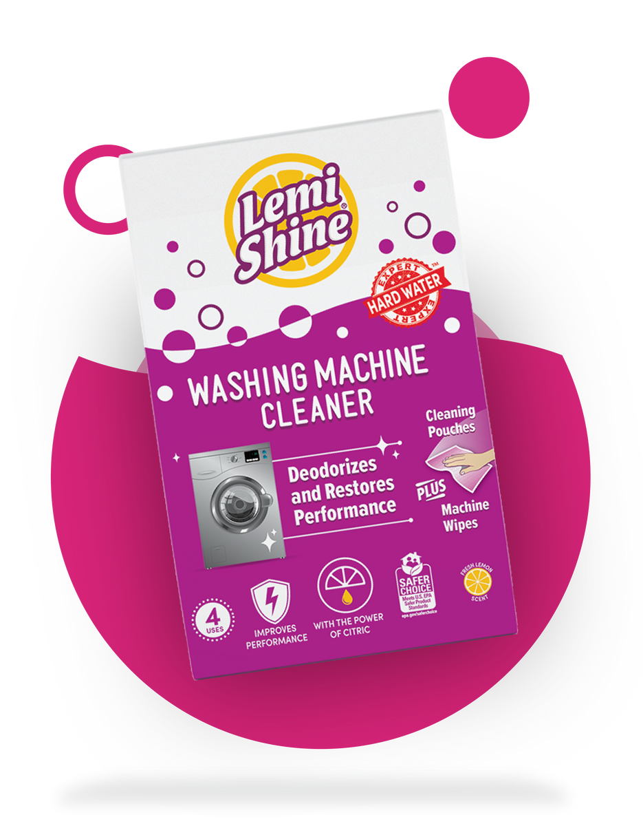  Lemi Shine Washing Machine Cleaner with Machine Wipes