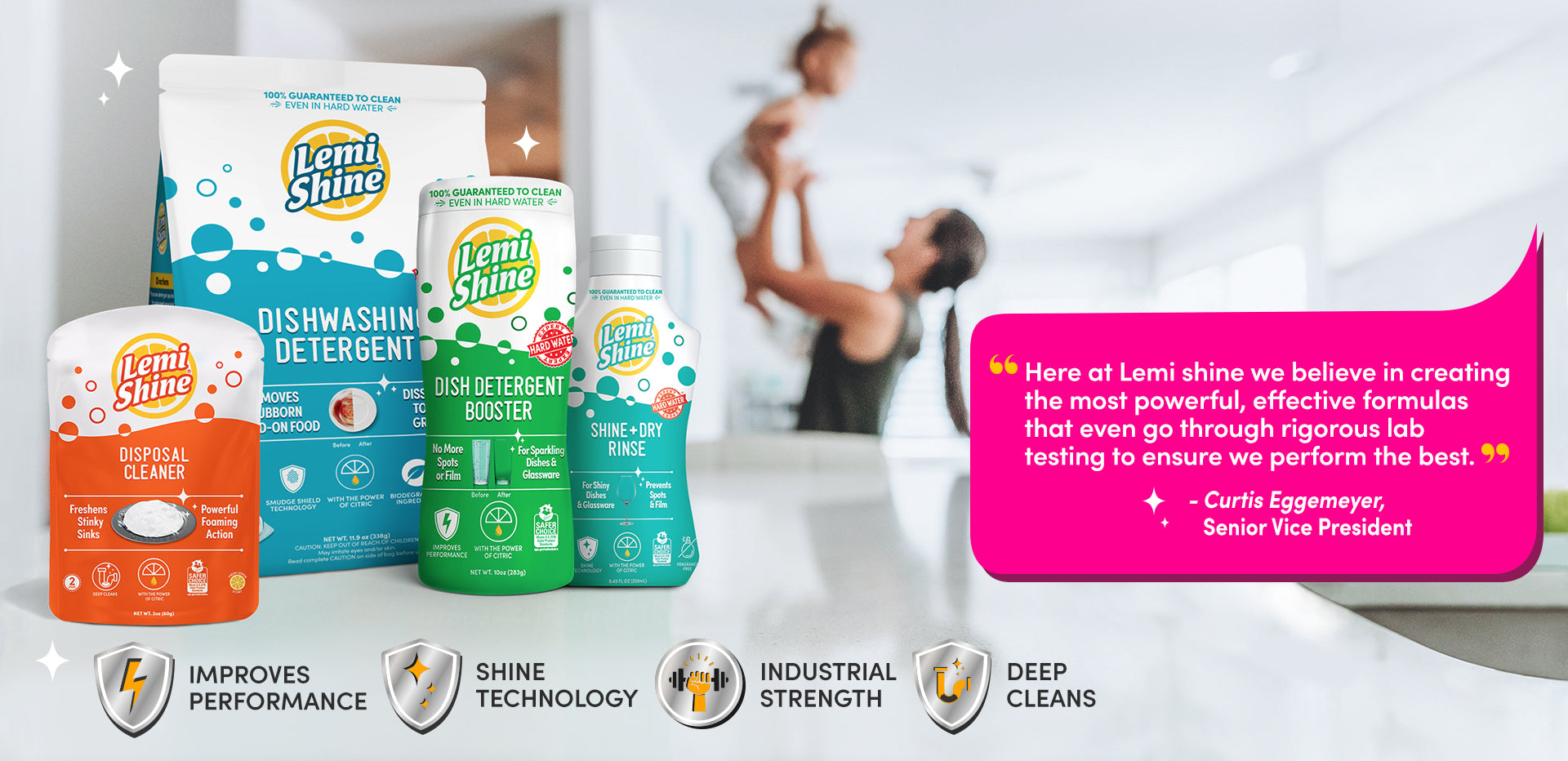 Lemi Shine (Appliance Cleaner) With Natural Citric Extracts (3 pouches) 7.5  Oz.