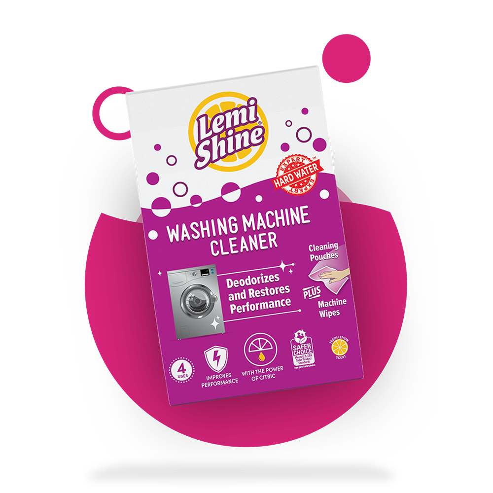 Lemi Shine Lemon Scent Washing Machine Cleaner 1.76 oz Powder