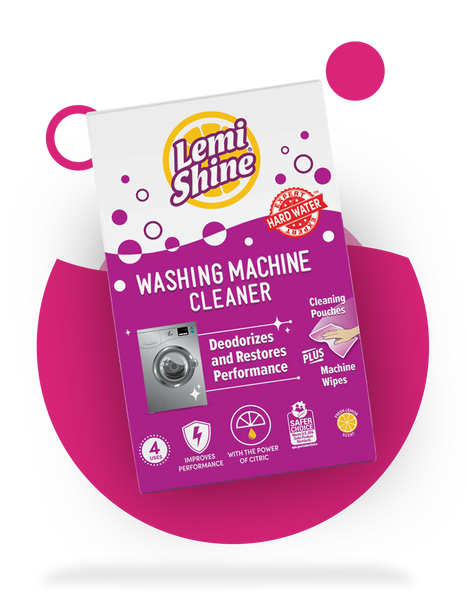 Lemi Shine Appliance Cleaner & Deodorizer | Powered by Citric Acid | 100%  Guaranteed To Clean | Works As A Dishwasher Cleaner, Washing Machine