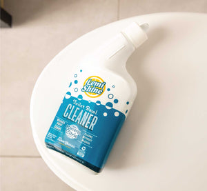 Lemishine toilet bowl cleaner washes away germs cleans without bleach