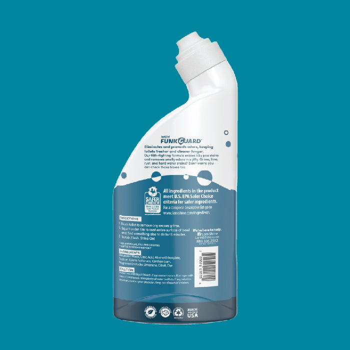 Toilet Bowl Cleaner Remove Hard Water Stains Lemi Shine®
